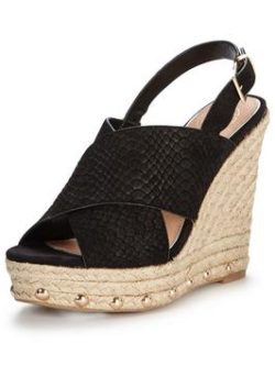 Kg March Suede Espadrille Wedge